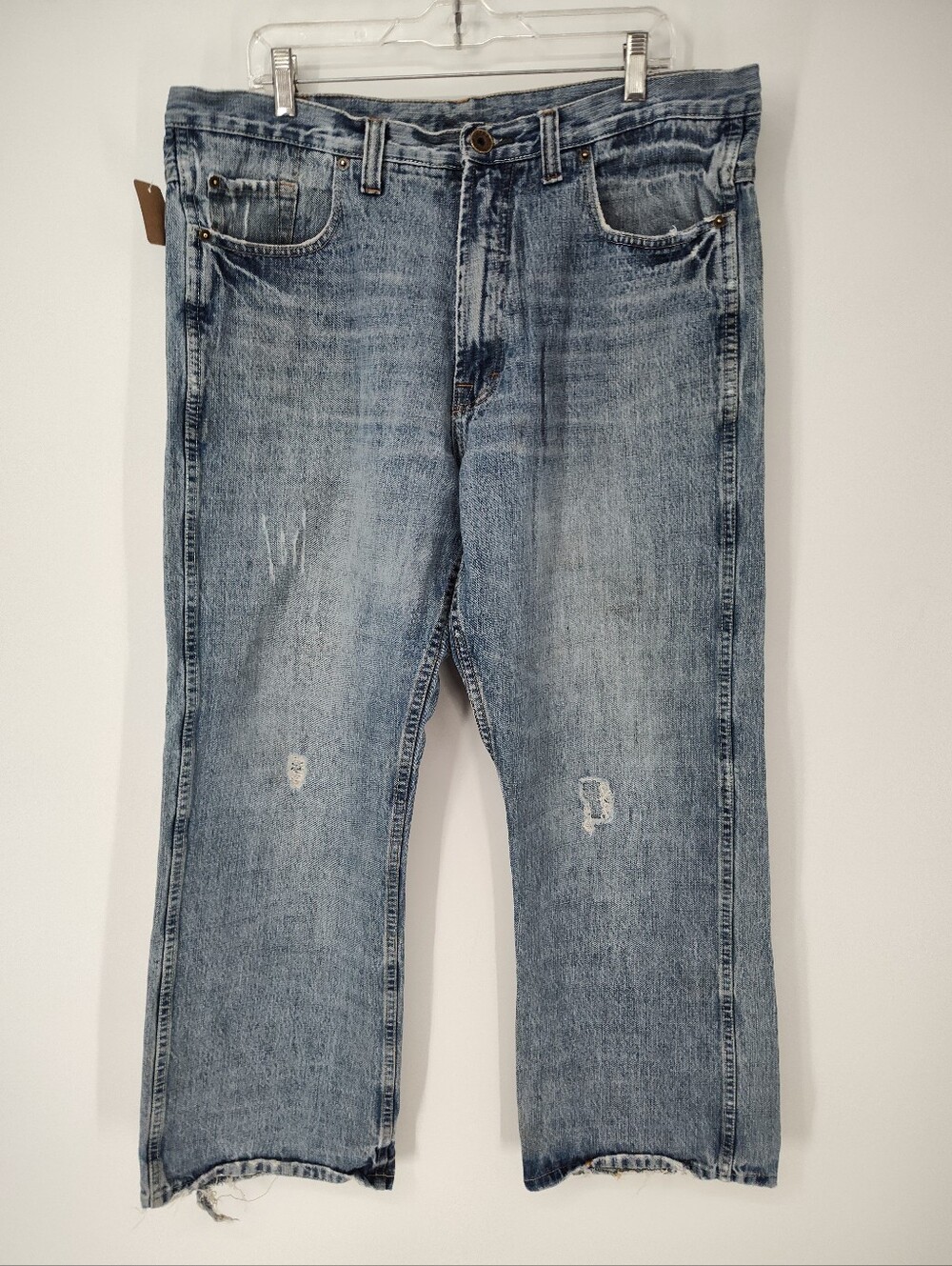 urban pipeline Vintage Fit Men's Light Blue Relaxed Fit Jeans Size 38x30